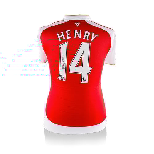 Thierry Henry maglia firmata Arsenal 2015-16