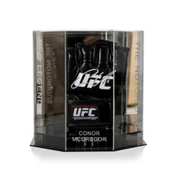 Conor McGregor signed glove UFC MMA - display case