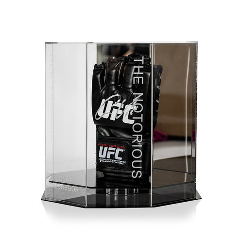 Conor McGregor signed glove UFC MMA - display case