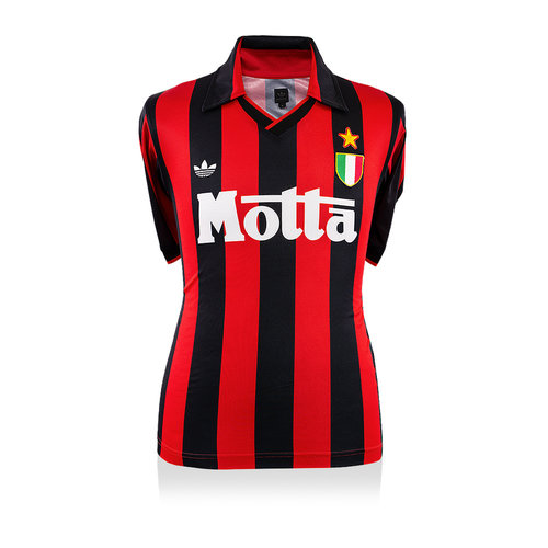 Paolo Maldini signed AC Milan shirt 1992-93
