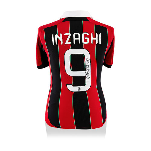 Filippo Inzaghi signed AC Milan shirt 2012-13