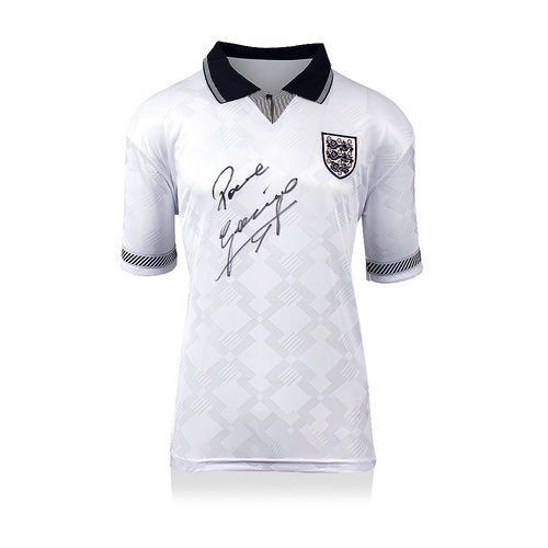 Paul Gascoigne maglia firmata Inghilterra 1990