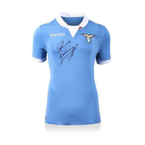 Paul Gascoigne maglia firmata Lazio 2014-15