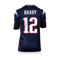 Tom Brady signed New England Patriots shirt - GOAT authentic