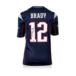 Tom Brady signed New England Patriots shirt