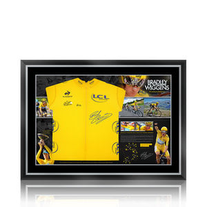 bradley wiggins signed yellow jersey