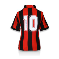 Ruud Gullit maglia firmata Milan retrò Ruud Gullit maglia firmata Milan retrò