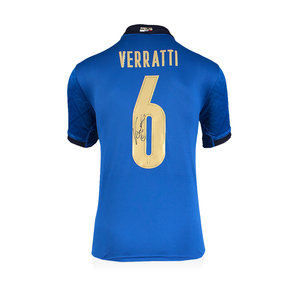 Marco Verratti maglia firmata Italia 2020-21