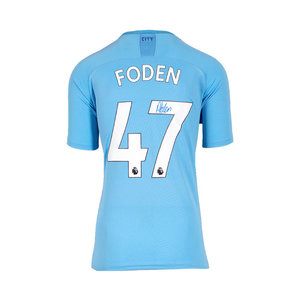Phil Foden maglia firmata Manchester City 2019-20