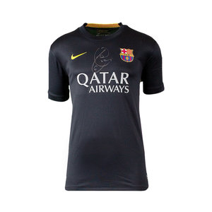 Xavi signed FC Barcelona shirt 2013-14