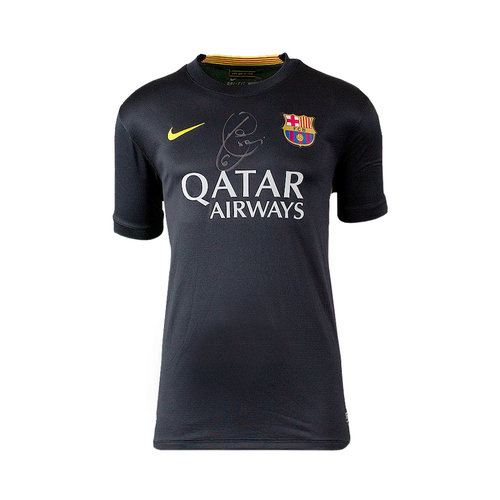 Xavi maglia firmata Barcellona 2013-14