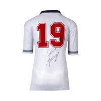 Paul Gascoigne signed England shirt 1990