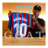 Ansu Fati signed FC Barcelona shirt 2021-22 - framed