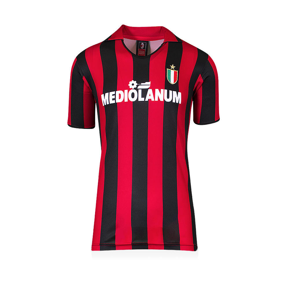 nåde Almægtig salon Frank Rijkaard signed AC Milan shirt - GOAT authentic