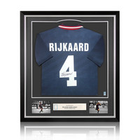 Frank Rijkaard maglia firmata Ajax 1995 - incorniciata