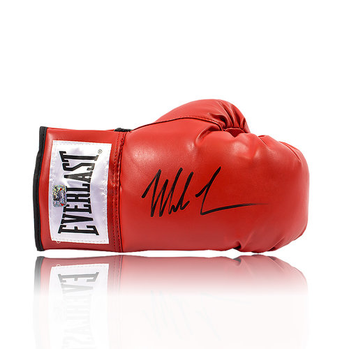 Mike Tyson signed boxing glove Everlast