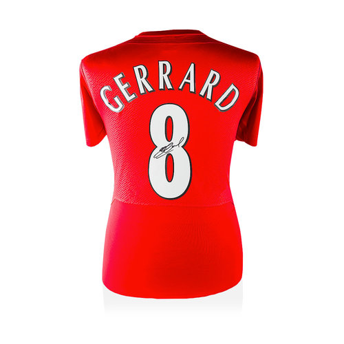 Steven Gerrard maglia firmata Liverpool 2005 Steven Gerrard maglia firmata Liverpool 2005