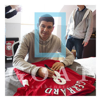 Steven Gerrard maglia firmata Liverpool 2005 Steven Gerrard maglia firmata Liverpool 2005