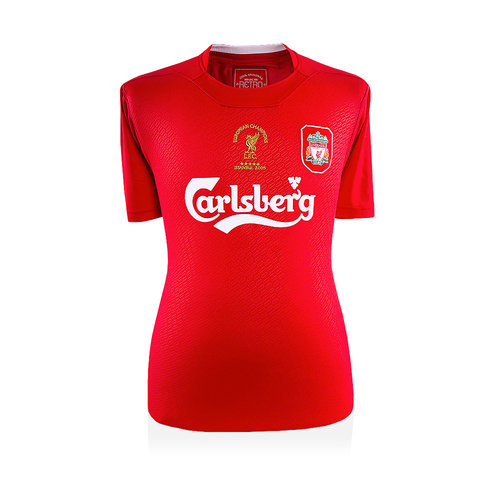 Steven Gerrard maglia firmata Liverpool 2005 Steven Gerrard maglia firmata Liverpool 2005