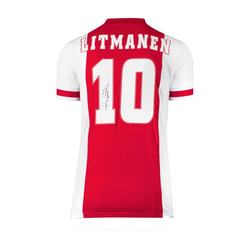 Jari Litmanen signed Ajax shirt 2020-21