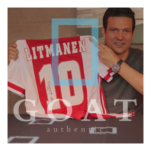 Jari Litmanen maglia autografata Ajax 2020-21