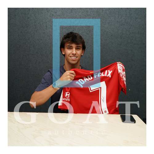 Joao Felix maglia autografata Atletico Madrid 2021-22 - incorniciata