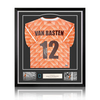 Marco van Basten maglia firmata Olanda 1988 - incorniciata