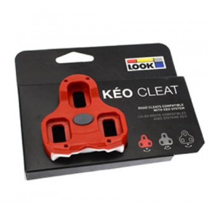 look keo red cleats