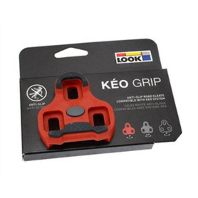 Look Keo Schoenplaat GRIP (Rood 