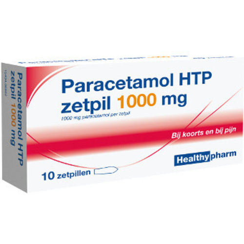 Healthypharm Healthypharm Paracetamol Zetpil 1000 Mg - 10 Sup