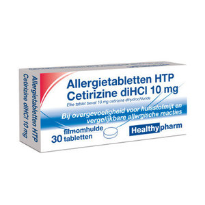 Healthypharm Healthypharm Cetirizine 10 Mg - 30 Tabletten
