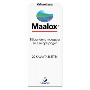 Maalox Maalox Kauwtabletten - 20 Tabletten Maalox Maalox Kauwtabletten - 20 Tabletten