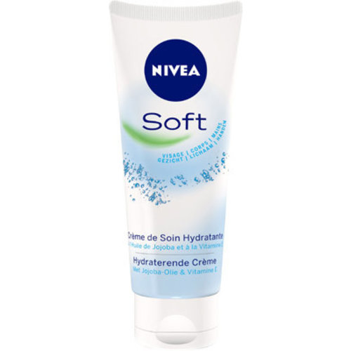 Nivea Nivea Soft Creme Tube - 75 Ml