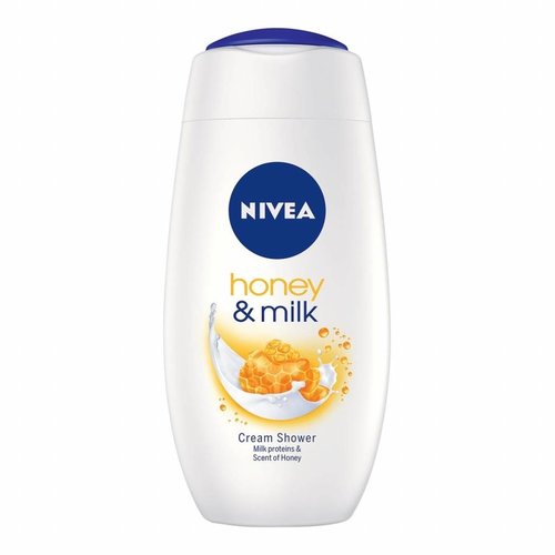Nivea Nivea Douchecreme Honey & Milk - 250 Ml Nivea Nivea Douchecreme Honey & Milk - 250 Ml