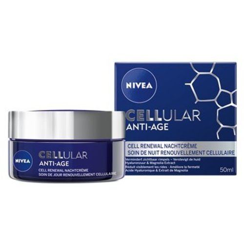 Nivea Nivea Visage Cellular Anti-Age Nachtcreme - 50 Ml Nivea Nivea Visage Cellular Anti-Age Nachtcreme - 50 Ml