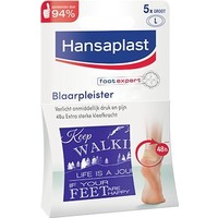 Hansaplast Blaarpleister Groot - 5 Stuks