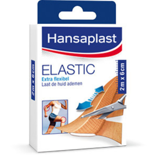 Hansaplast Hansaplast Elastic - 1mx8 Cm