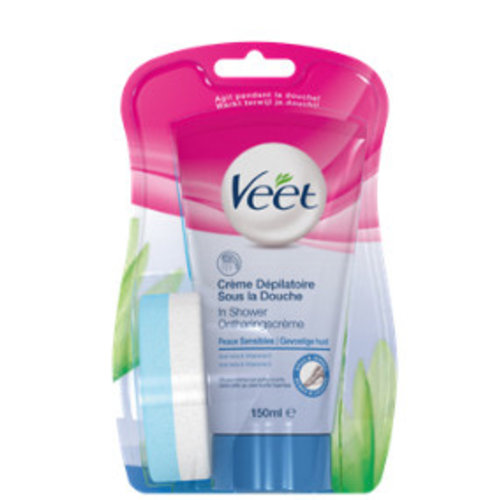 Veet Veet In-Shower Gevoelige Huid - 150 Ml