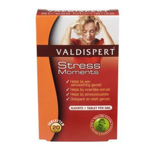 Valdispert Valdispert Stress Moments - 20 Tabletten Valdispert Valdispert Stress Moments - 20 Tabletten