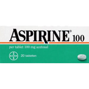 Aspirine Aspirine 100 Kind - 20 Tabletten