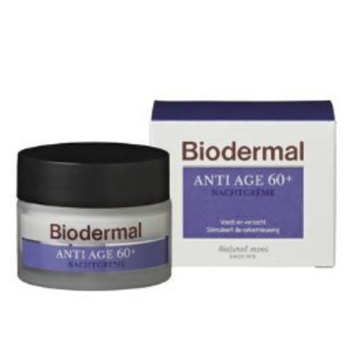 Biodermal Biodermal Nachtcreme Anti-Age 60 -50 Ml