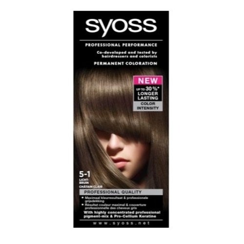 Syoss Syoss Colors 5-1 Lichtbruin - 1 Stuks