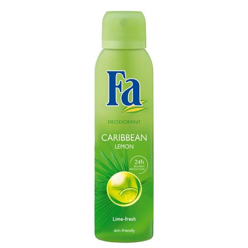 FA Fa Deo Spray Caribbean Lemon - 150 Ml