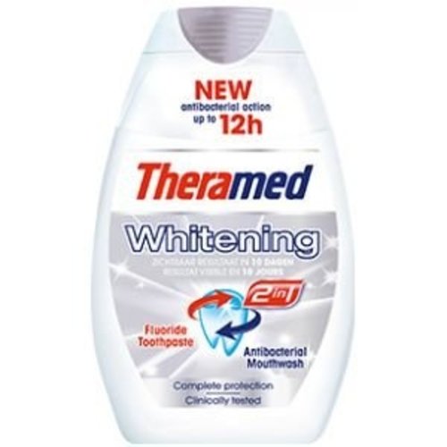 Theramed Theramed Tandpasta 2in1 Whitening - 75 Ml Theramed Theramed Tandpasta 2in1 Whitening - 75 Ml