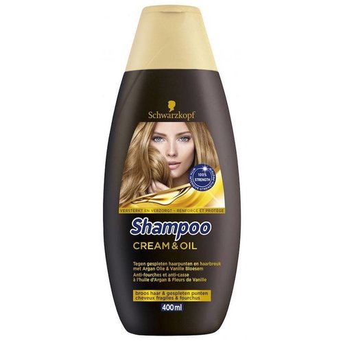 Schwarzkopf Schwarzkopf Shampoo Cream & Oil - 400 Ml