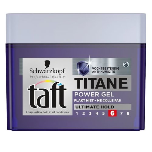 Taft Taft Styling Titane Power Gel - 250 Ml Taft Taft Styling Titane Power Gel - 250 Ml