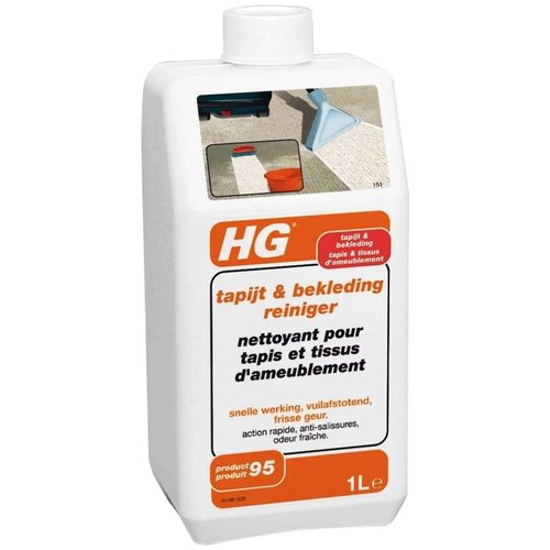 Hg Hg Tapijt En Bekleding Reiniger - 1 Liter Hg Hg Tapijt En Bekleding Reiniger - 1 Liter
