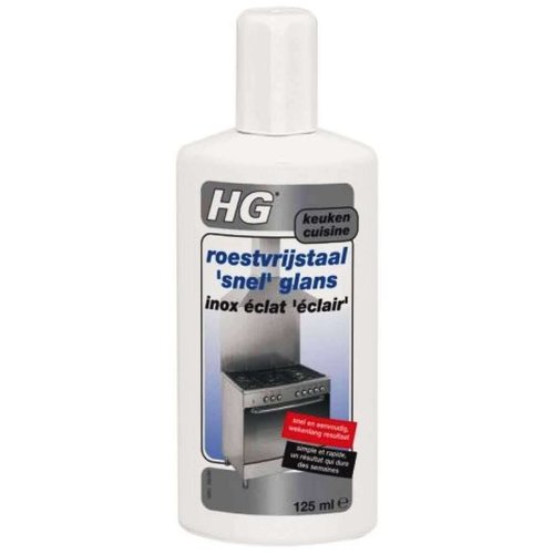 Hg Hg Roestvrij Staal Snel Glans - 125 Ml