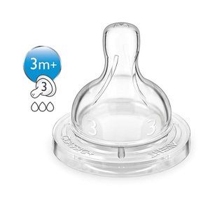 Avent Avent Classic Speen 3-Gats Normaal - 2 Stuks