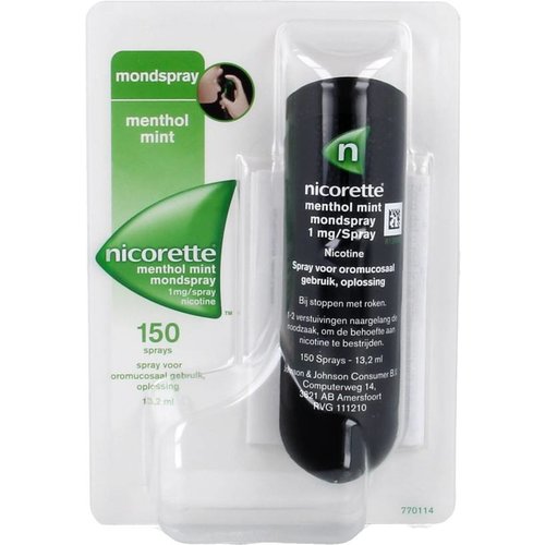 Nicorette Nicorette Mondspray - 13.6 Ml